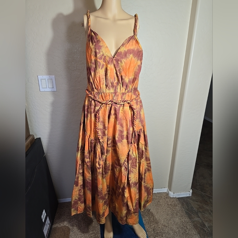NWT Ulla Johnson Valentina Dress In Red Topaz Size 8